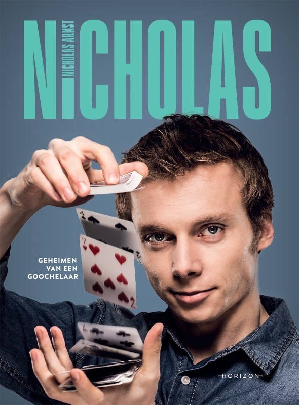 Nicholas — Geheimen van een goochelaar, boekomslag